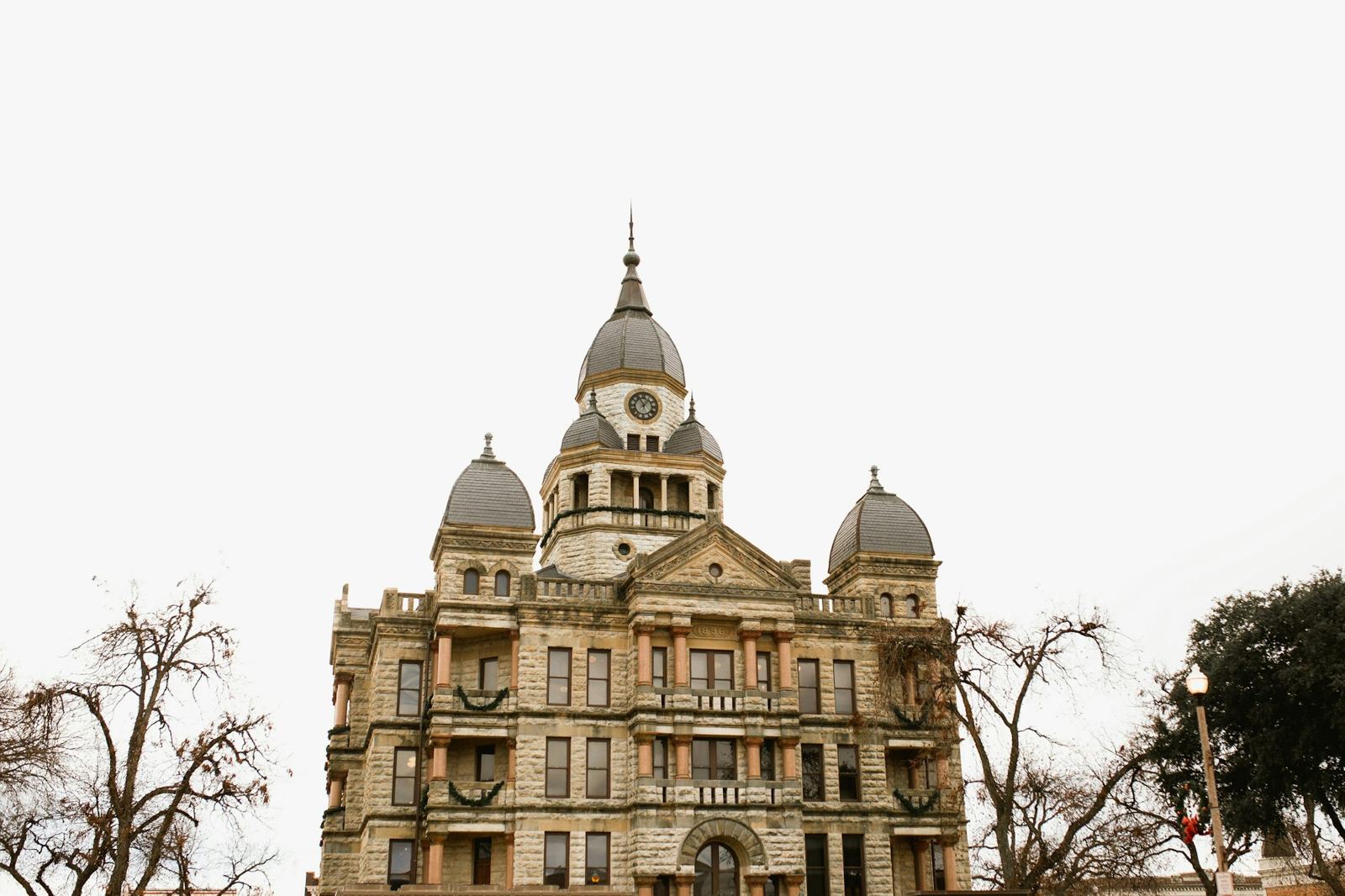 Denton County Courthouse on the square in Denton, Texas