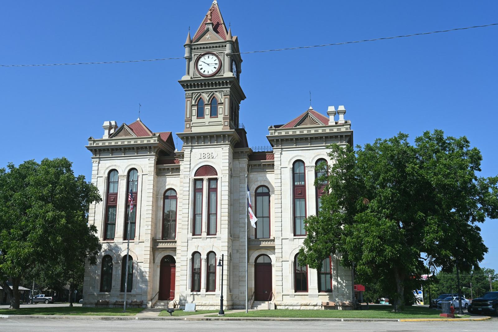 Hood County Courthouse in Granbury, Texas